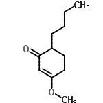 CAS#: 53690-81-6， 6-Butyl-3-Methoxy-2-Cyclohexen-1-One