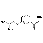 CAS#: 537041-65-9， Methyl 3-(Isobutylamino)Benzoate