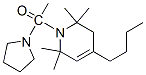 CAS#: 53725-47-6， 1,2,3,6-Tetrahydro-4-Butyl-1-(1-Pyrrolidinylacetyl)-2,2,6,6-Tetramethylpyridine