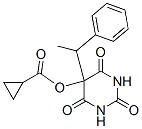 CAS#: 53761-10-7， 5-(Cyclopropylcarbonyloxy)-5-(1-Phenylethyl)-2,4,6(1H,3H,5H)-Pyrimidinetrione