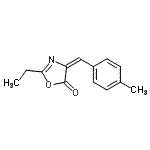 CAS#: 538339-32-1， (4E)-2-Ethyl-4-(4-Methylbenzylidene)-1,3-Oxazol-5(4H)-One