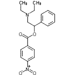 CAS#: 53915-51-8， 2-(Diethylamino)-1-Phenylethyl 4-Nitrobenzoate