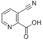 结构式 CAS# 53940-10-6, 3-氰基吡啶-2-羧酸