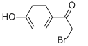 structure of CAS# 53946-87-5, 2-Bromo-1-(4-hydroxyphenyl)propan-1-one;2-Bromo-1-(4-Hydroxyphenyl)Propan-1-One;2-BROMO-4'-HYDROXY PHENYL ACETONE;OMEGA-BROMO-4-HYDROXYACETOPHENONE