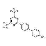 CAS#: 539854-53-0， 2-(4'-Methyl-4-Biphenylyl)-4,6-Bis(Trichloromethyl)-1,3,5-Triazine