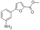 structure of CAS# 54023-06-2, 5-(3-Aminophenyl)Furan-2-Carboxylic Acid Methyl Ester;5-(3-AMINOPHENYL)FURAN-2-CARBOXYLIC ACID METHYL ESTER;METHYL 5-(3-AMINOPHENYL)FURAN-2-CARBOXYLATE;METHYL 5-(3-AMINOPHENYL)FURAN-2-CARBOXY&