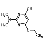 CAS#: 54028-37-4， 2-(Dimethylamino)-6-Ethoxy-4(1H)-Pyrimidinone
