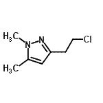 CAS#: 54055-31-1， 3-(2-Chloroethyl)-1,5-Dimethyl-1H-Pyrazole