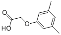 structure of CAS# 5406-14-4, 3,5-Xylyloxyacetic Acid;2-(3,5-Dimethylphenoxy)Ethanoic Acid;(3,5-Xylyloxy)Acetic Acid;Nsc5306