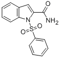 CAS#: 540740-47-4， 1-(Phenylsulfonyl)-1H-Indole-2-Carboxamide