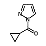 CAS 登录号：540755-00-8， 环丙基(1H-吡唑-1-基)甲酮