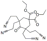 CAS#: 5408-02-6， Diethyl 3,3,5,5-Tetrakis(2-Cyanoethyl)-4-Oxo-Cyclohexane-1,1-Dicarboxylate