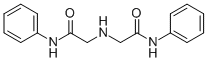 structure of CAS# 5408-28-6, 2-[(2-Anilino-2-Oxoethyl)Amino]-N-Phenylacetamide;2-[[2-Oxo-2-(Phenylamino)Ethyl]Amino]-N-Phenyl-Acetamide;2-[[2-Keto-2-(Phenylamino)Ethyl]Amino]-N-Phenyl-Acetamide;2-[[2-Oxo-2-(Phenylamino)Ethyl]Amino]-N-Phenyl-Ethanamide