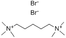 structure of CAS# 541-20-8, Pentamethonium Bromide;Trimethyl-(5-Trimethylammoniopentyl)Ammonium Dibromide;Bromuro De Pentametonio [Inn-Spanish];C 5