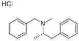 结构式 CAS# 5411-22-3, (+)-苄非他明盐酸盐