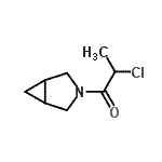 CAS#: 54152-18-0， 1-(3-Azabicyclo[3.1.0]Hex-3-Yl)-2-Chloro-1-Propanone