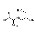 CAS#: 541547-32-4， N-(2-Methylbutyl)-L-Alanine
