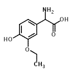 CAS#: 54172-60-0， Amino(3-Ethoxy-4-Hydroxyphenyl)Acetic Acid