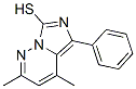 CAS#: 54221-54-4， 2,4-Dimethyl-5-Phenylimidazo[1,5-b]Pyridazine-7-Thiol