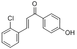 结构式 CAS# 5424-02-2, 2-氯-4'-羟基查耳酮