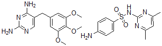 CAS#: 54242-79-4， 4-Amino-N-(4,6-dimethyl-2-pyrimidinyl)benzensulfonamide mixt. with 5-((3,4,5-trimethoxyphenyl)methyl)-2,4-pyrimidinediamine