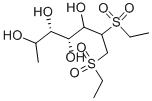 结构式 CAS# 54253-49-5, 1,6-二脱氧-1,1-二(乙基磺酰基)-L-甘露醇
