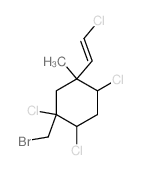 CAS#: 54279-01-5， (1R)-1beta,2beta,4beta-Trichloro-5beta-[(E)-2-Chlorovinyl]-1-(Bromomethyl)-5-Methylcyclohexane