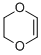 structure of CAS# 543-75-9, 1,4-Dioxene;1,4-Dioxin, 2,3-Dihydro-;Nsc2295;P-Dioxin, 2,3-Dihydro-
