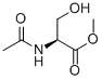 structure of CAS# 54322-41-7, Ac-Ser-Ome;N-ALPHA-ACETYL-L-SERINE METHYL ESTER;N-ACETYL-L-SERINE METHYL ESTER;ACETYL-L-SERINE METHYL ESTER