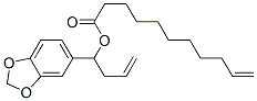 CAS#: 5434-18-4， 1-Benzo[1,3]Dioxol-5-Ylbut-3-Enyl Undec-10-Enoate