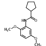 CAS#: 543693-45-4， N-(2,5-Dimethoxyphenyl)Cyclopentanecarboxamide