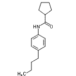 CAS#: 543693-63-6， N-(4-Butylphenyl)Cyclopentanecarboxamide