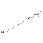 CAS#: 544-65-0， 4-Tetradecenoic acid