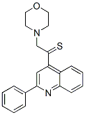 CAS 登录号：5442-77-3， 1-吗啉-4-基-2-(2-苯基喹啉-4-基)乙硫酮