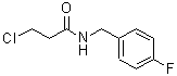 CAS#: 544440-95-1， 3-Chloro-N-(4-Fluorobenzyl)Propanamide
