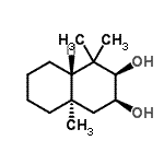 CAS#: 544476-54-2， (2R,3S,4aR,8aS)-1,1,4A-Trimethyldecahydro-2,3-Naphthalenediol
