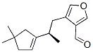 CAS#: 54462-53-2， (R)-4-(2-(4,4-Dimethyl-1-Cyclopenten-1-Yl)Propyl)-3-Furancarboxaldehyde