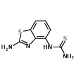 CAS#: 544704-27-0， 1-(2-Amino-1,3-Benzothiazol-4-Yl)Thiourea