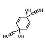 CAS#: 544706-69-6， cis-1,4-Diethynyl-2,5-Cyclohexadiene-1,4-Diol