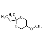 CAS#: 545582-05-6， 2-Ethyl-5-Methoxy-2-Methyl-1,3-Dioxane