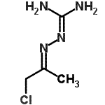 CAS#: 5459-12-1， N''-[(2E)-1-Chloro-2-propanylidene]carbonohydrazonic diamide