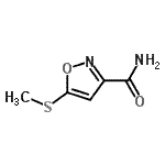 CAS#: 54593-30-5， 5-(Methylsulfanyl)-1,2-Oxazole-3-Carboxamide