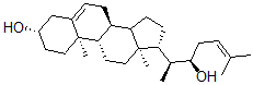 CAS#: 54604-98-7， (3S,8S,9S,10R,13S,17R)-17-[(2S,3R)-3-Hydroxy-6-Methylhept-5-En-2-Yl]-10,13-Dimethyl-2,3,4,7,8,9,11,12,14,15,16,17-Dodecahydro-1H-Cyclopenta[a]Phenanthren-3-Ol
