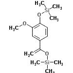 CAS#: 54619-52-2， [(1-{3-Methoxy-4-[(Trimethylsilyl)Oxy]Phenyl}Vinyl)Oxy](Trimethyl)Silane