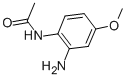 structure of CAS# 5472-37-7, N-(2-Amino-4-Methoxyphenyl)Acetamide;N-(2-Amino-4-Methoxy-Phenyl)Ethanamide;Oprea1_618141;6T-0332