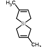 CAS#: 54767-28-1， 2,7-Dimethyl-5-Silaspiro[4.4]Nona-2,7-Diene