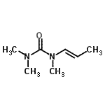 CAS#: 547744-70-7， 1,1,3-Trimethyl-3-[(1E)-1-Propen-1-Yl]Urea