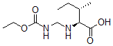 CAS 登录号：54805-04-8， N-(((乙氧羰基)氨基)甲基)-L-异亮氨酸