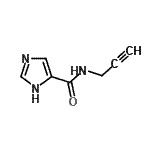 CAS#: 548777-17-9， N-(2-Propyn-1-Yl)-1H-Imidazole-5-Carboxamide