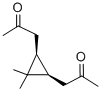 structure of CAS# 54878-01-2, Methyl (1R,3S)-2,2-Dimethyl-3-(2-Oxopropyl)-Cyclopropaneacetate;Methyl 2-[(1R,3S)-3-Acetonyl-2,2-Dimethyl-Cyclopropyl]Acetate;2-[(1R,3S)-3-Acetonyl-2,2-Dimethylcyclopropyl]Acetic Acid Methyl Ester;2-[(1R,3S)-3-Acetonyl-2,2-Dimethyl-Cyclopropyl]Acetic Acid Methyl Ester
